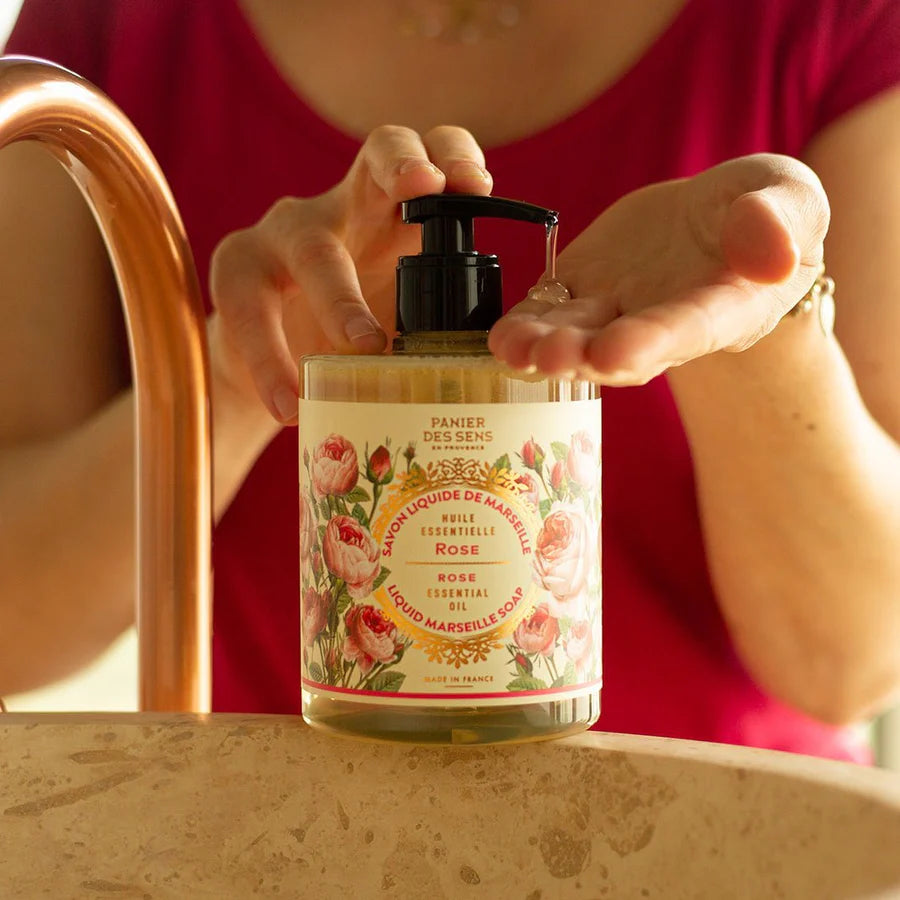 Savon de Marseille liquide - Rose Envoûtante 500ml