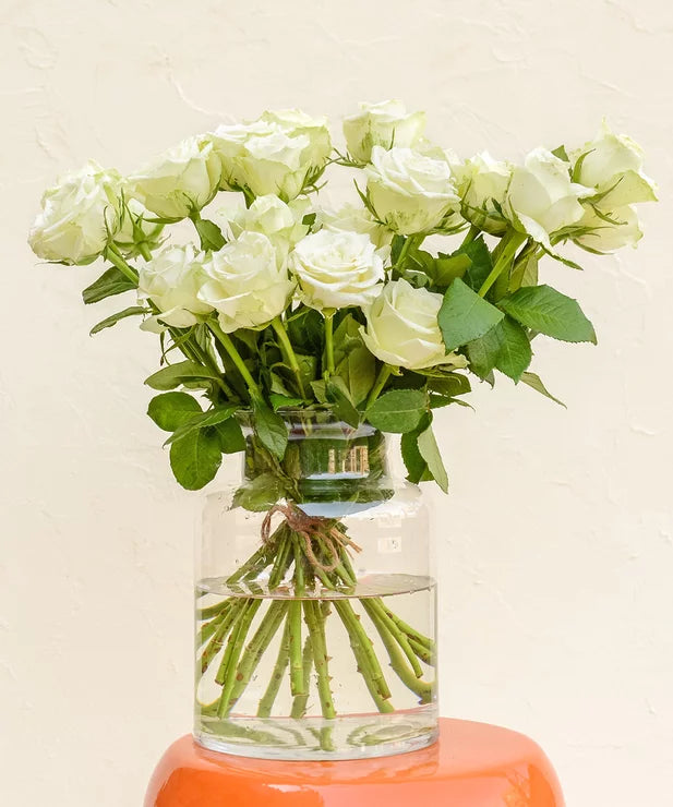 Bouquet de Roses Blanches