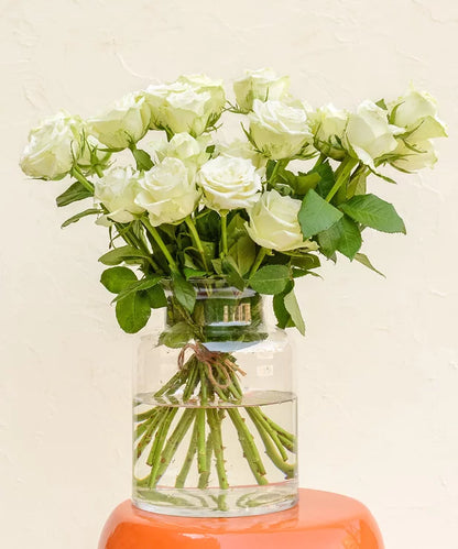 Bouquet de Roses Blanches