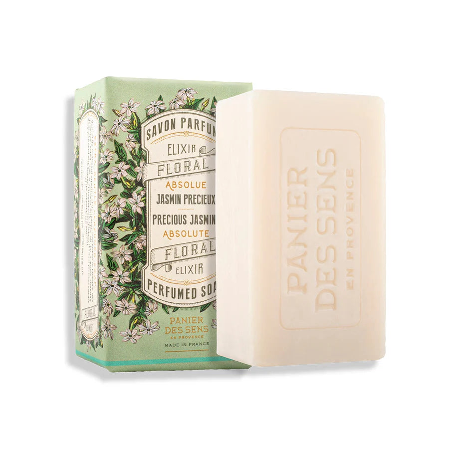 Savon solide Jasmin Précieux - végétal 150g
