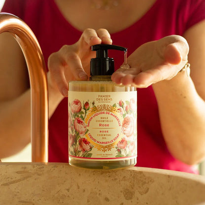 Savon de Marseille liquide - Rose Envoûtante 500ml