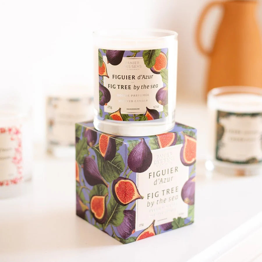 Bougie parfumée Figuier d'Azur - cire végétale 275g