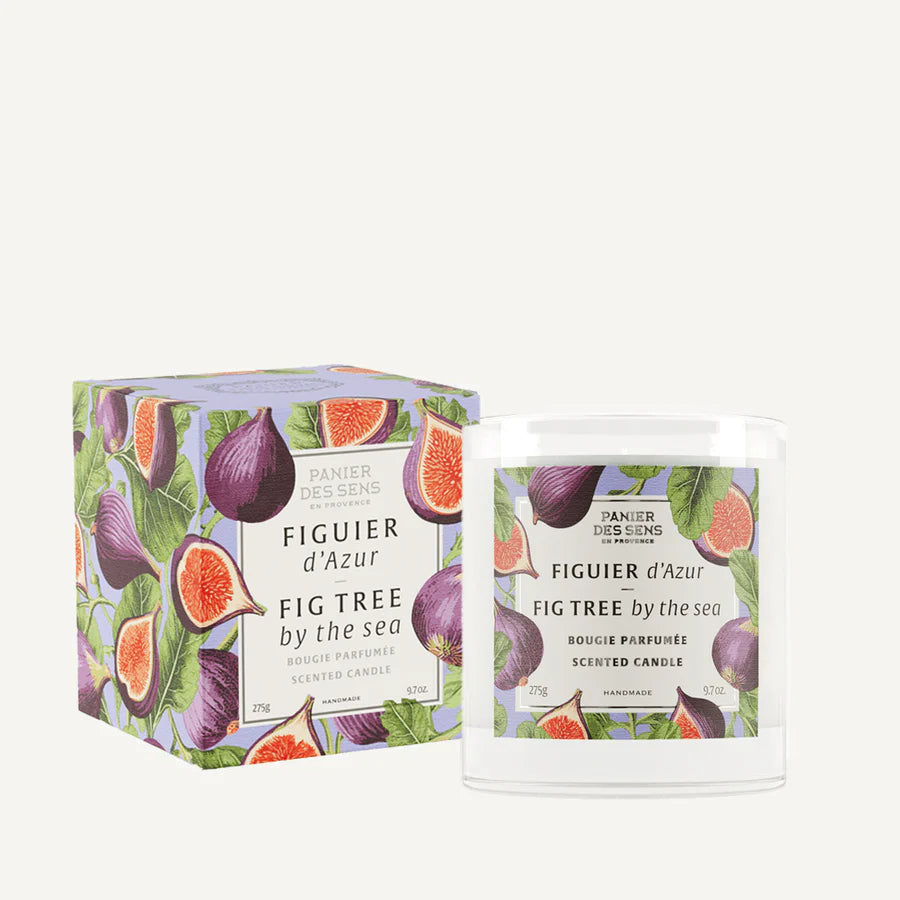 Bougie parfumée Figuier d'Azur - cire végétale 275g