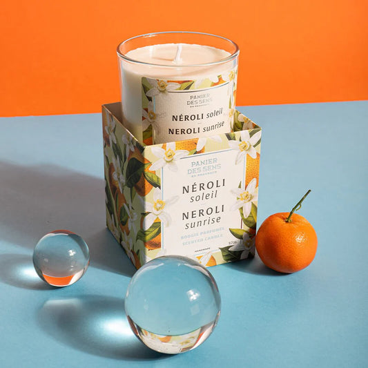 Bougie parfumée Néroli Soleil - cire végétale 275g