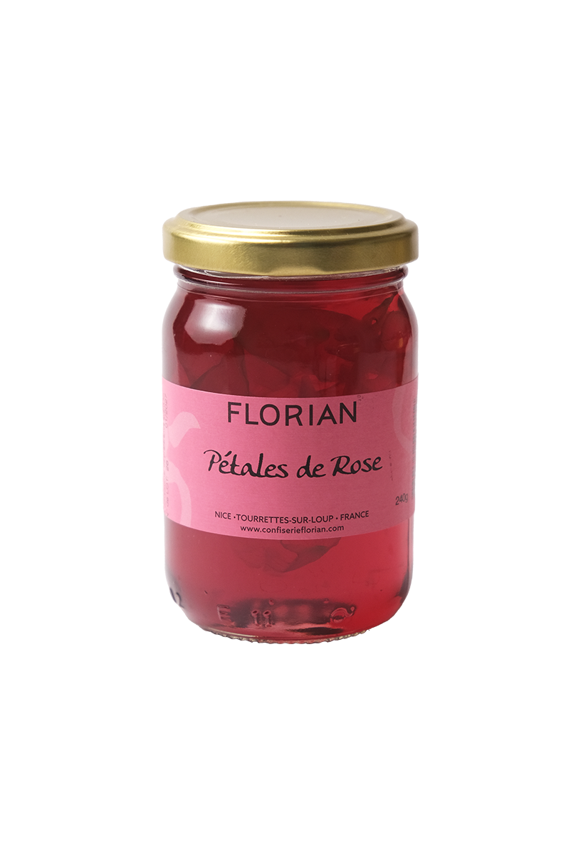 Confiture artisanale de Pétales de Rose 120g