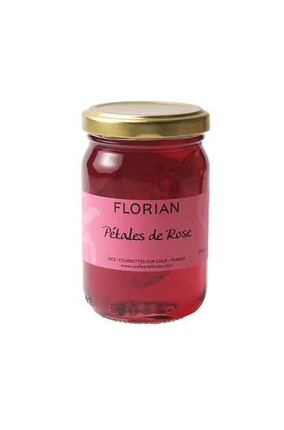 Confiture artisanale de Pétales de Rose 120g